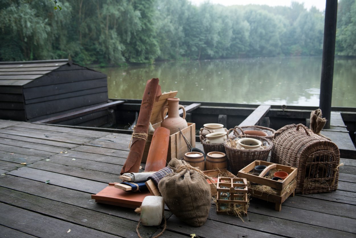 Reconstitution bateau gaulois